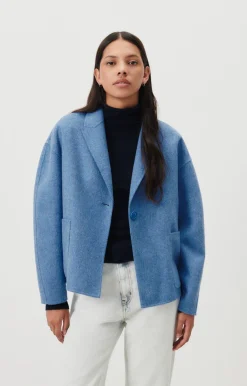 American Vintage Women'S Coat Dadoulove Lake Melange Flash Sale