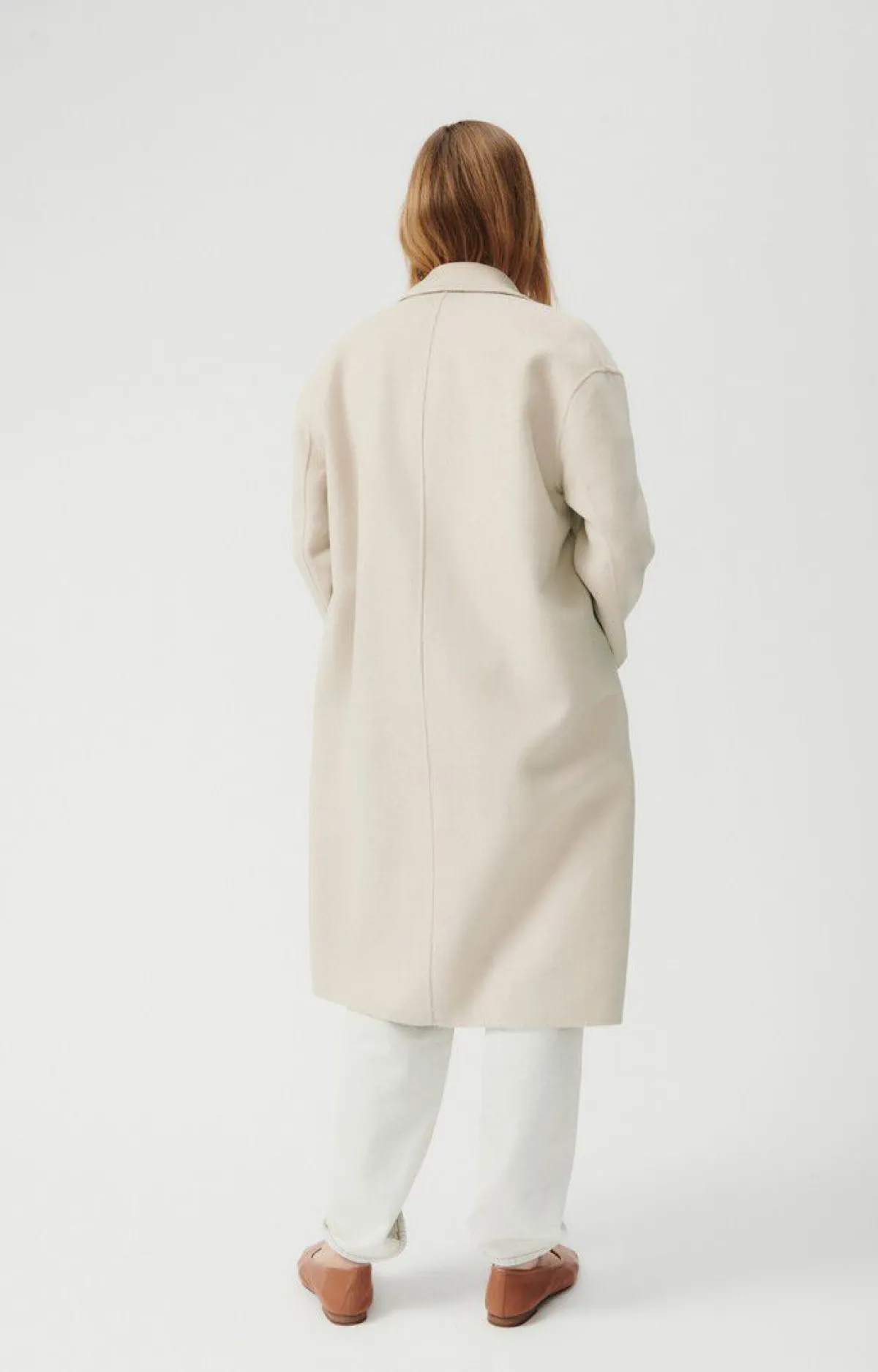 American Vintage Women'S Coat Dadoulove Greige Fashion