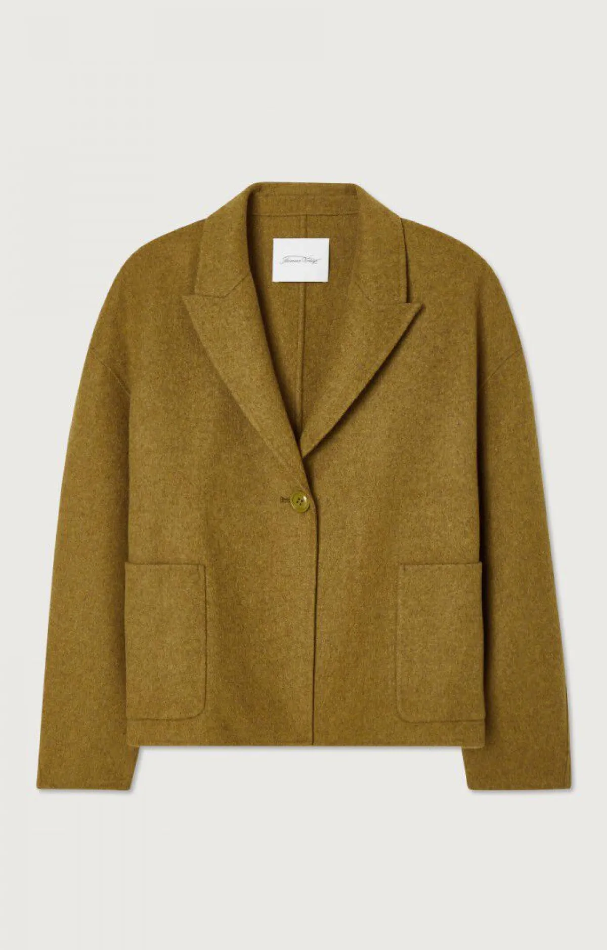 American Vintage Women'S Coat Dadoulove Camel Melange Store