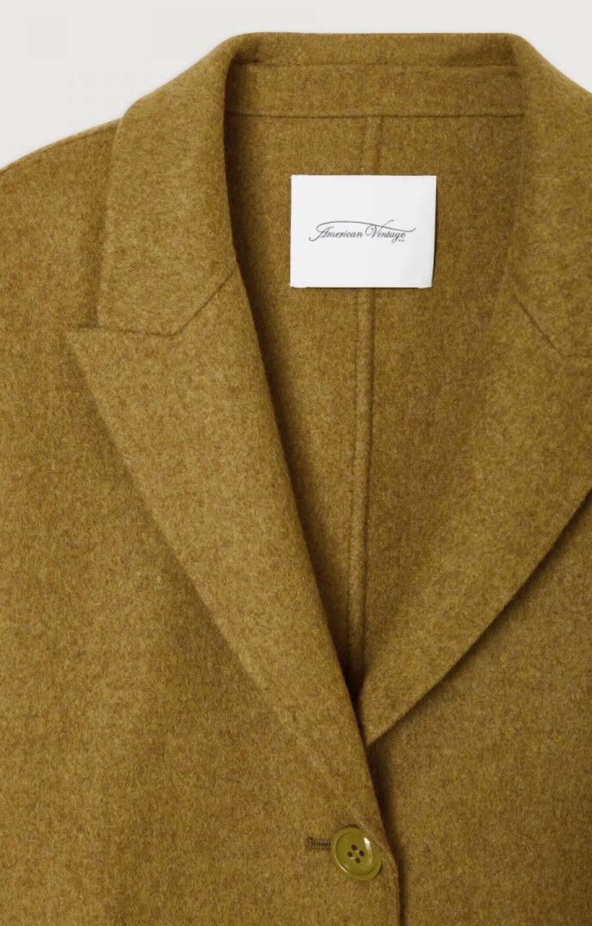 American Vintage Women'S Coat Dadoulove Camel Melange Store