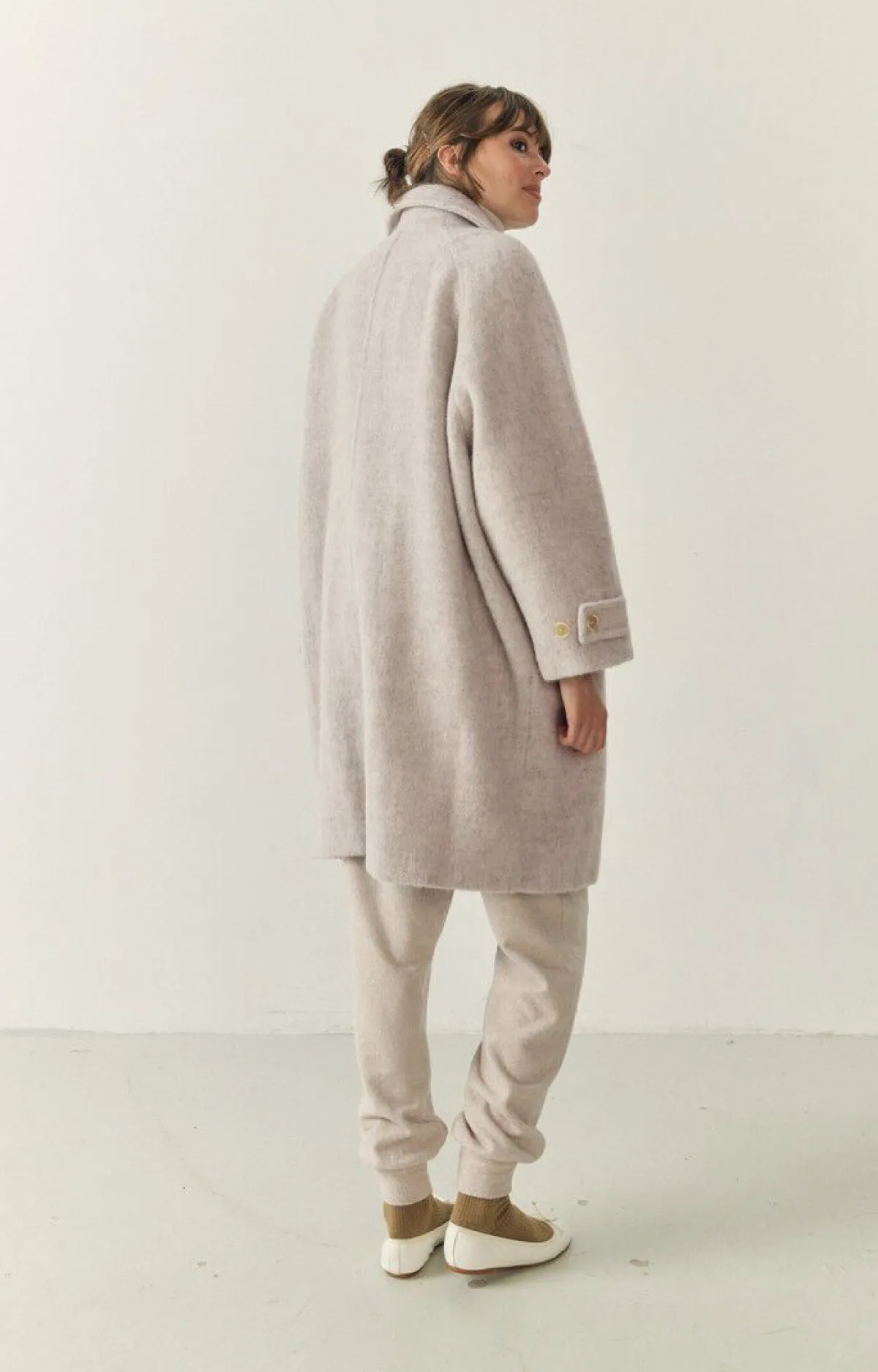 American Vintage Women'S Coat Roly Heather Grey Online