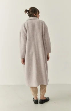 American Vintage Women'S Coat Roly Heather Grey Hot