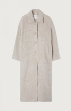 American Vintage Women'S Coat Roly Heather Grey Hot