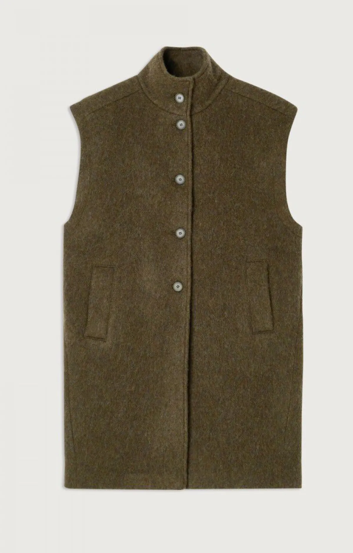 American Vintage Women'S Coat Roly Aspargus Melange Store