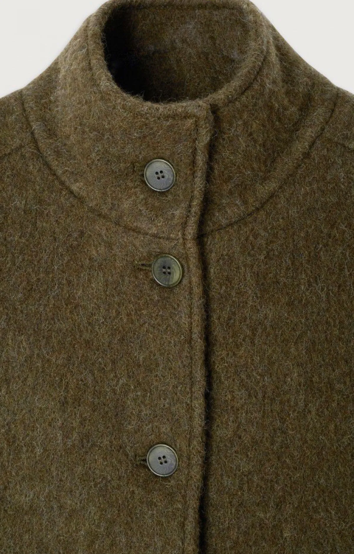 American Vintage Women'S Coat Roly Aspargus Melange Store