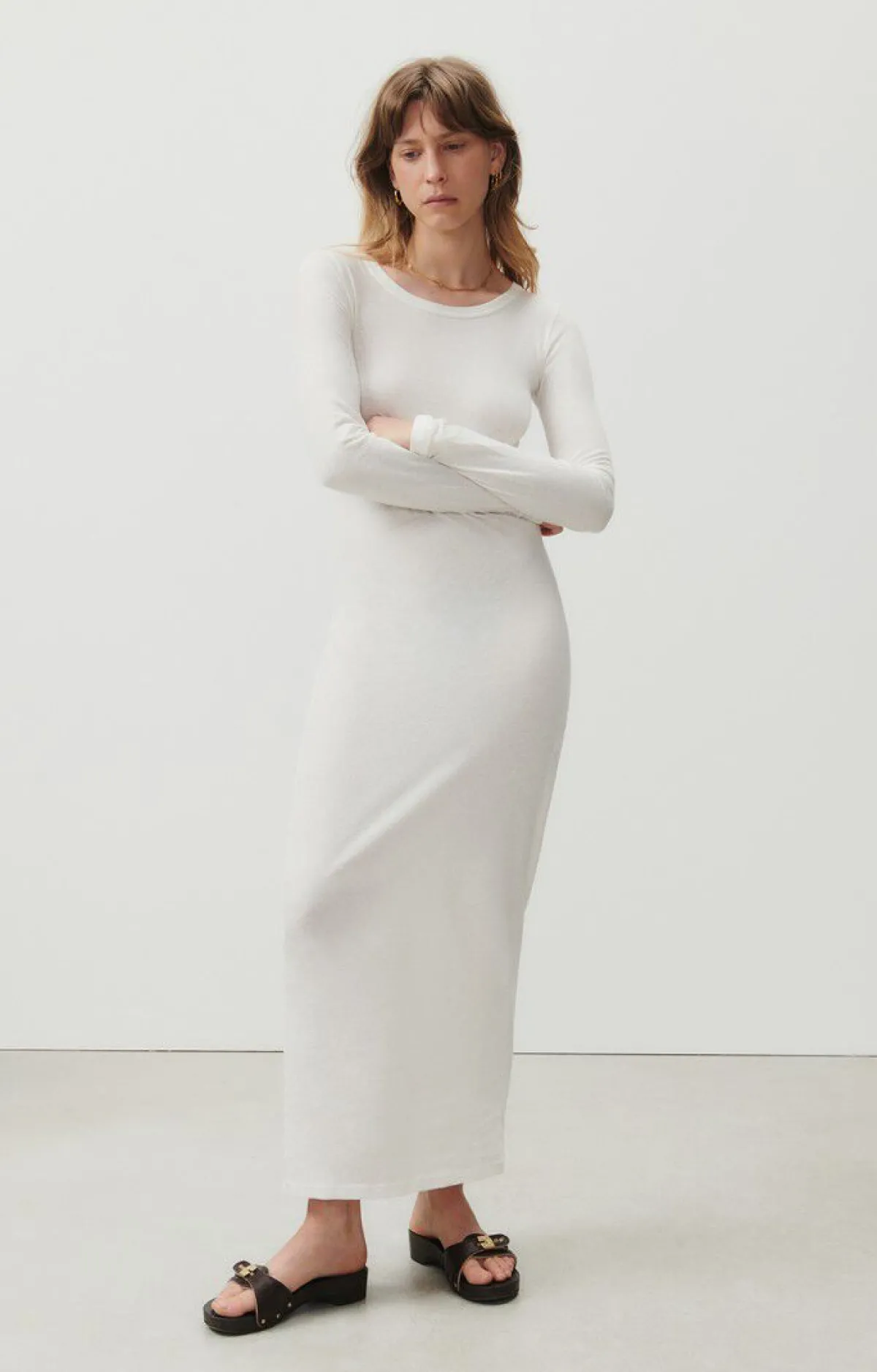 American Vintage Women'S Dress Gamipy White Sale