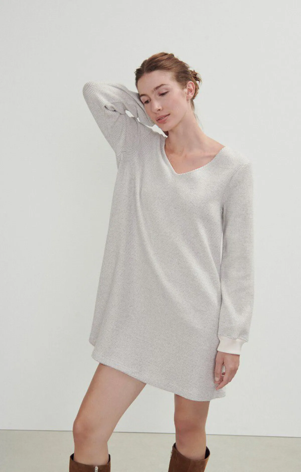 American Vintage Women'S Dress Gyktown Grey Tiles Discount