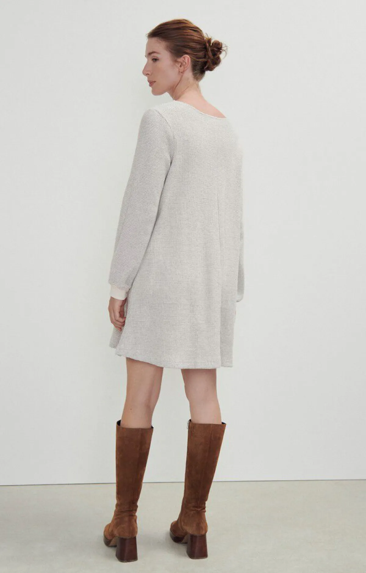 American Vintage Women'S Dress Gyktown Grey Tiles Discount