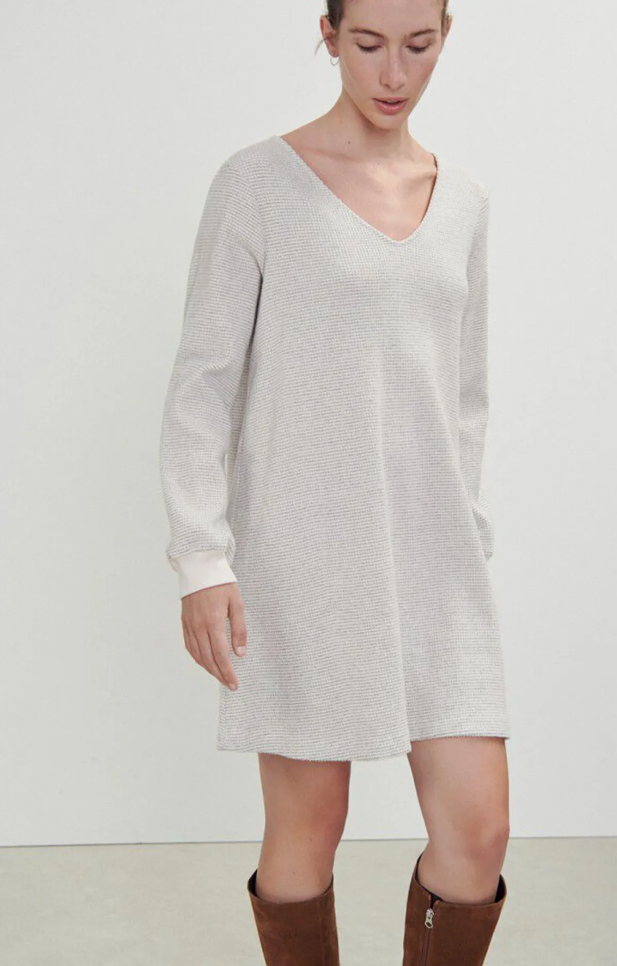American Vintage Women'S Dress Gyktown Grey Tiles Discount