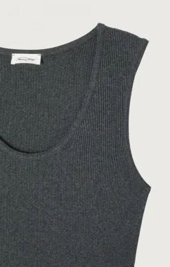 American Vintage Women'S Dress Piwik Charcoal Melange Shop