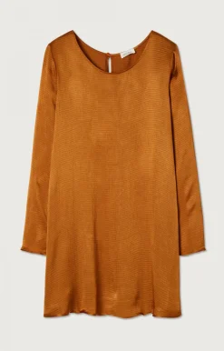 American Vintage Women'S Dress Shaning Cinnamon New