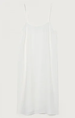American Vintage Women'S Dress Sila Valley Ecru Flash Sale