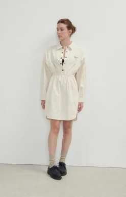 American Vintage Women'S Dress Tirabay Ecru Fashion