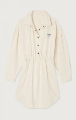 American Vintage Women'S Dress Tirabay Ecru Fashion