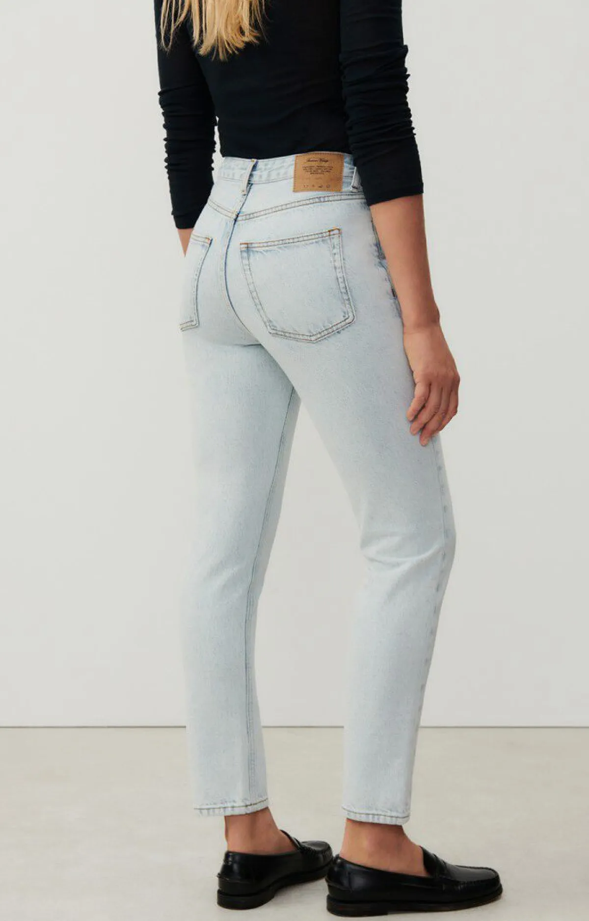 American Vintage Women'S Fitted Jeans Joybird Winter Bleached Online