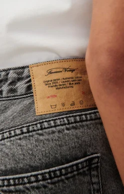 American Vintage Women'S Fitted Jeans Yopday Salt And Pepper Online