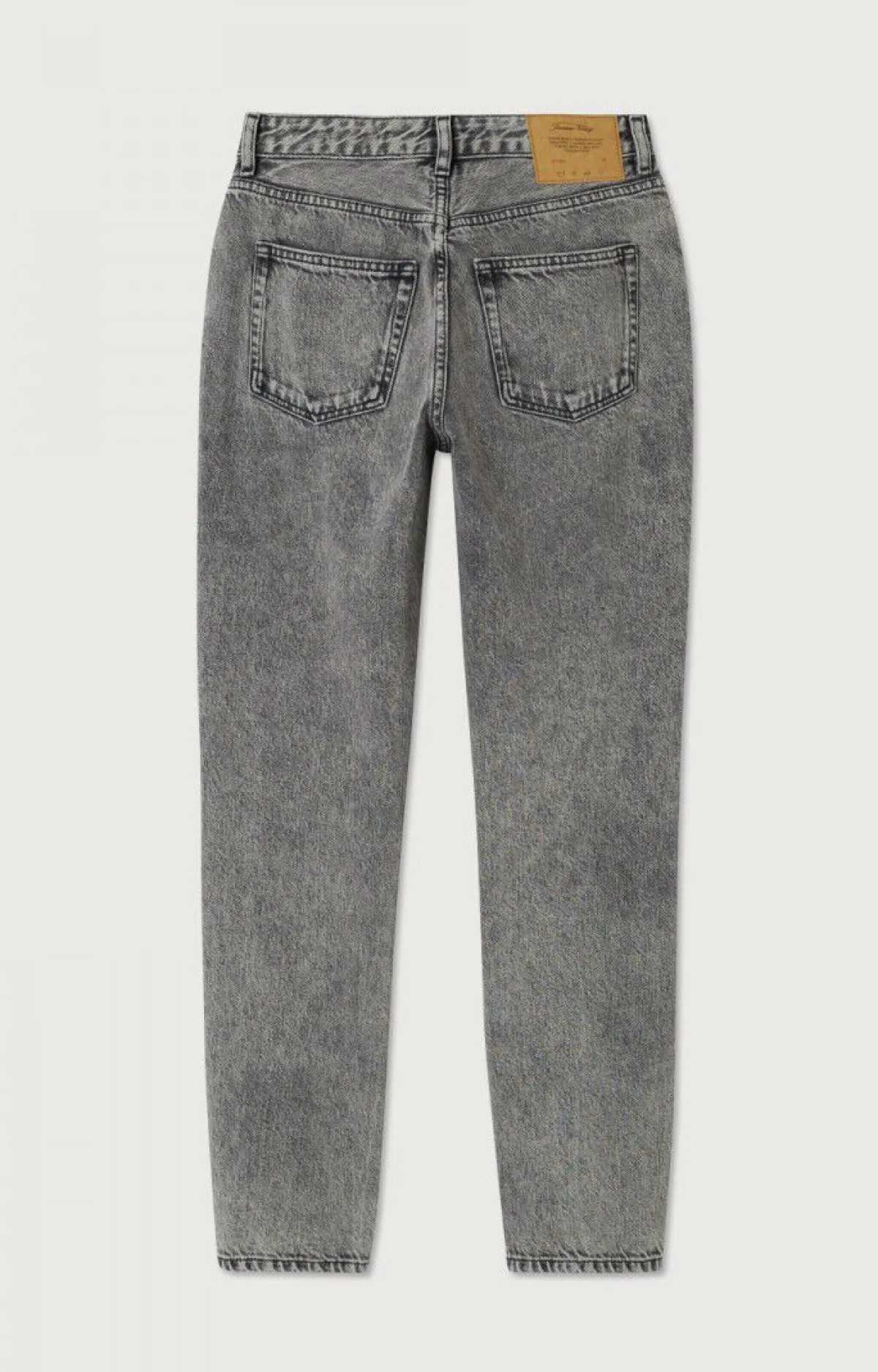 American Vintage Women'S Fitted Jeans Yopday Salt And Pepper Online
