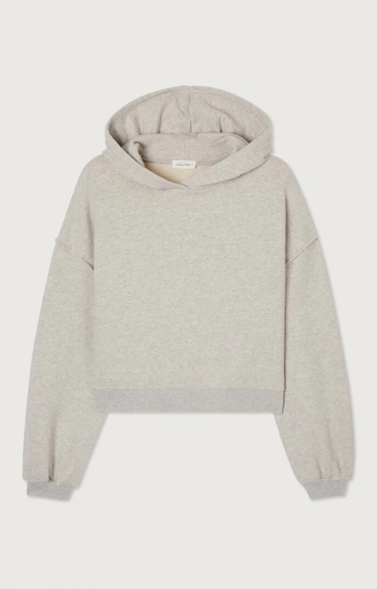 American Vintage Women'S Hoodie Ganow Light Grey Melange Best