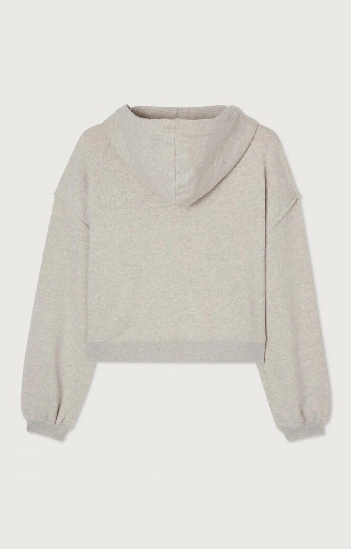 American Vintage Women'S Hoodie Ganow Light Grey Melange Best