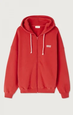 American Vintage Women'S Hoodie Izubird Vintage Salsa New
