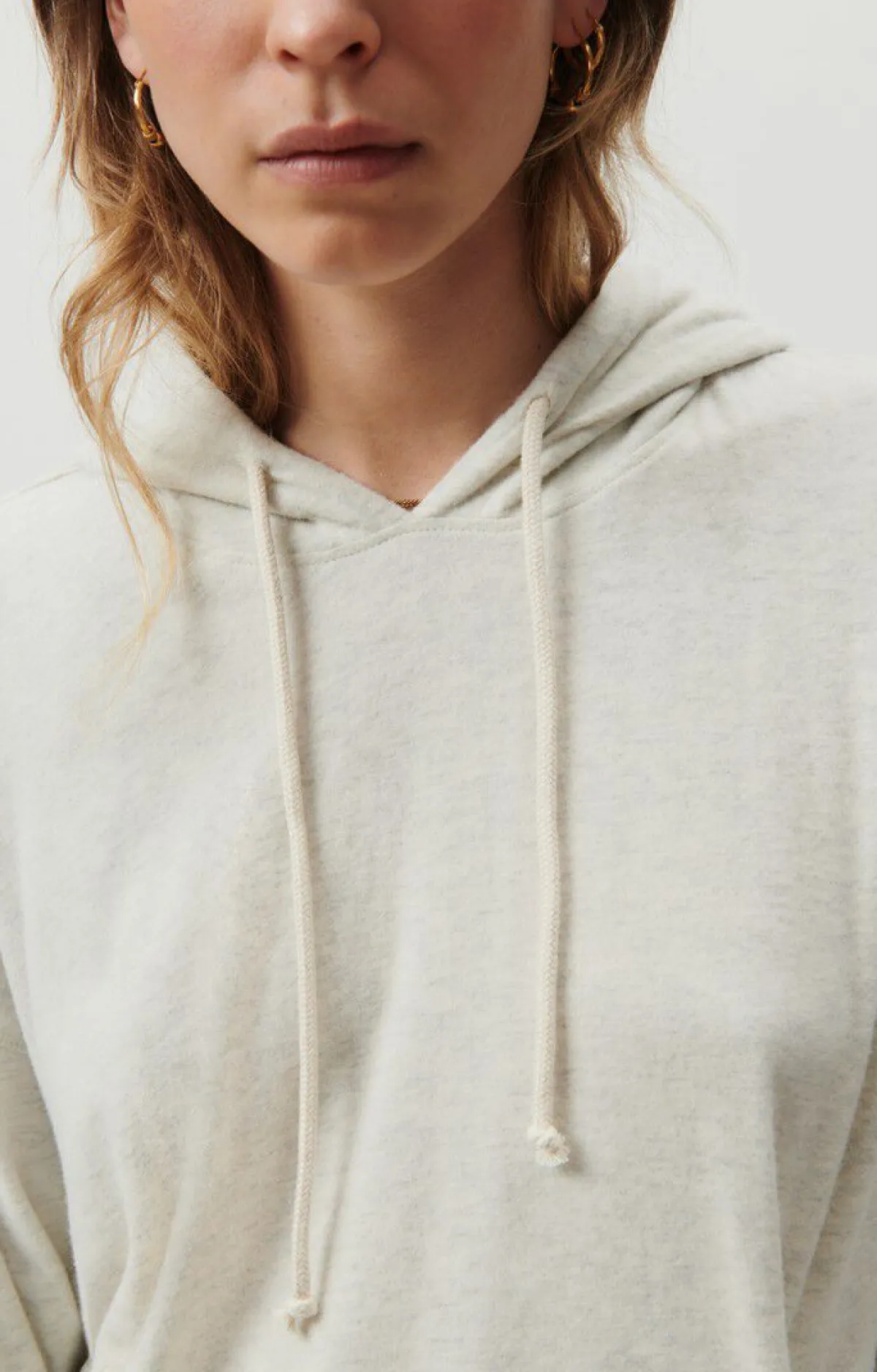 American Vintage Women'S Hoodie Ypawood Heather Grey Online