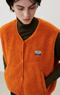 American Vintage Women'S Jacket Hoktown Flash Orange Shop