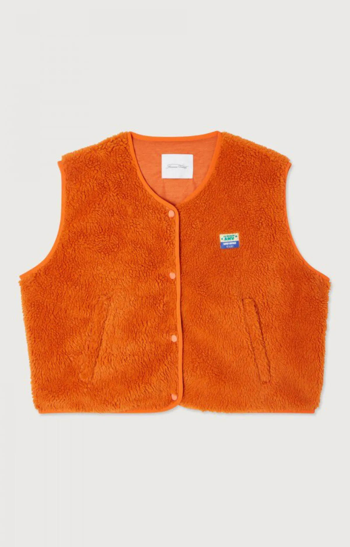 American Vintage Women'S Jacket Hoktown Flash Orange Shop