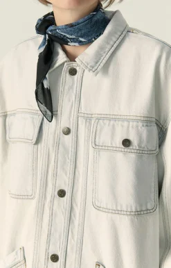 American Vintage Women'S Jacket Joybird Super Bleached Hot