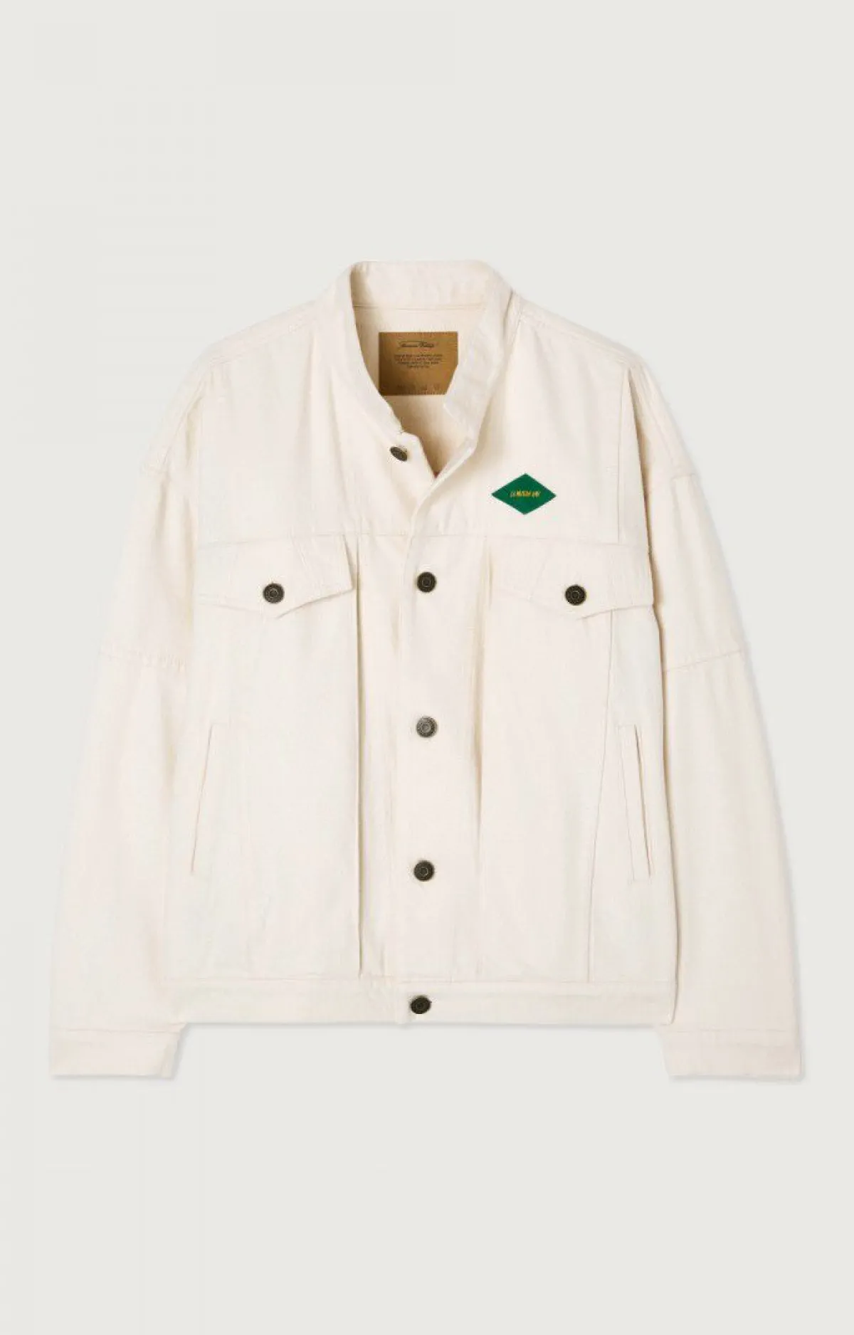 American Vintage Women'S Jacket Spywood Ecru Flash Sale