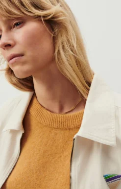 American Vintage Women'S Jacket Tirabay Ecru Shop
