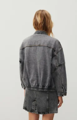 American Vintage Women'S Jacket Yopday Salt And Pepper Best Sale