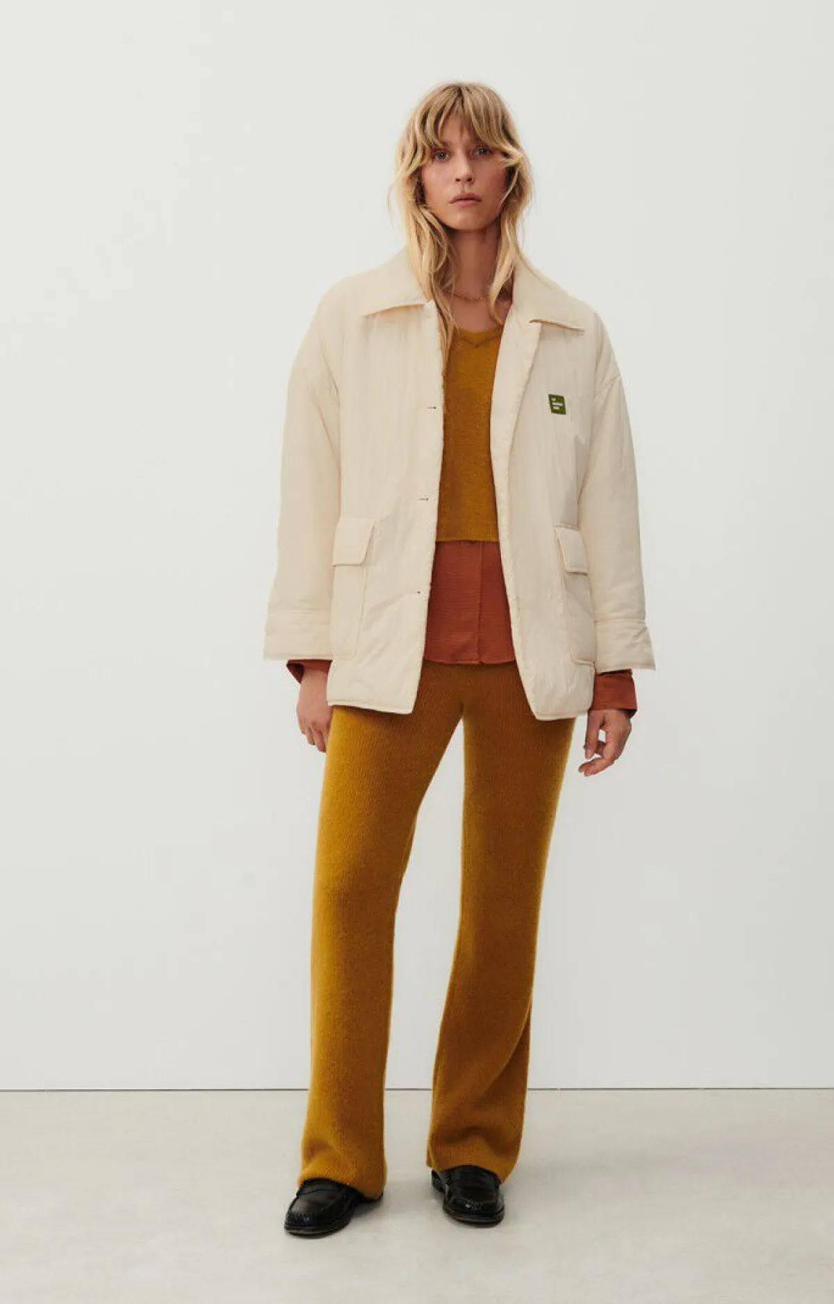 American Vintage Women'S Jacket Zotcity Ecru Fashion