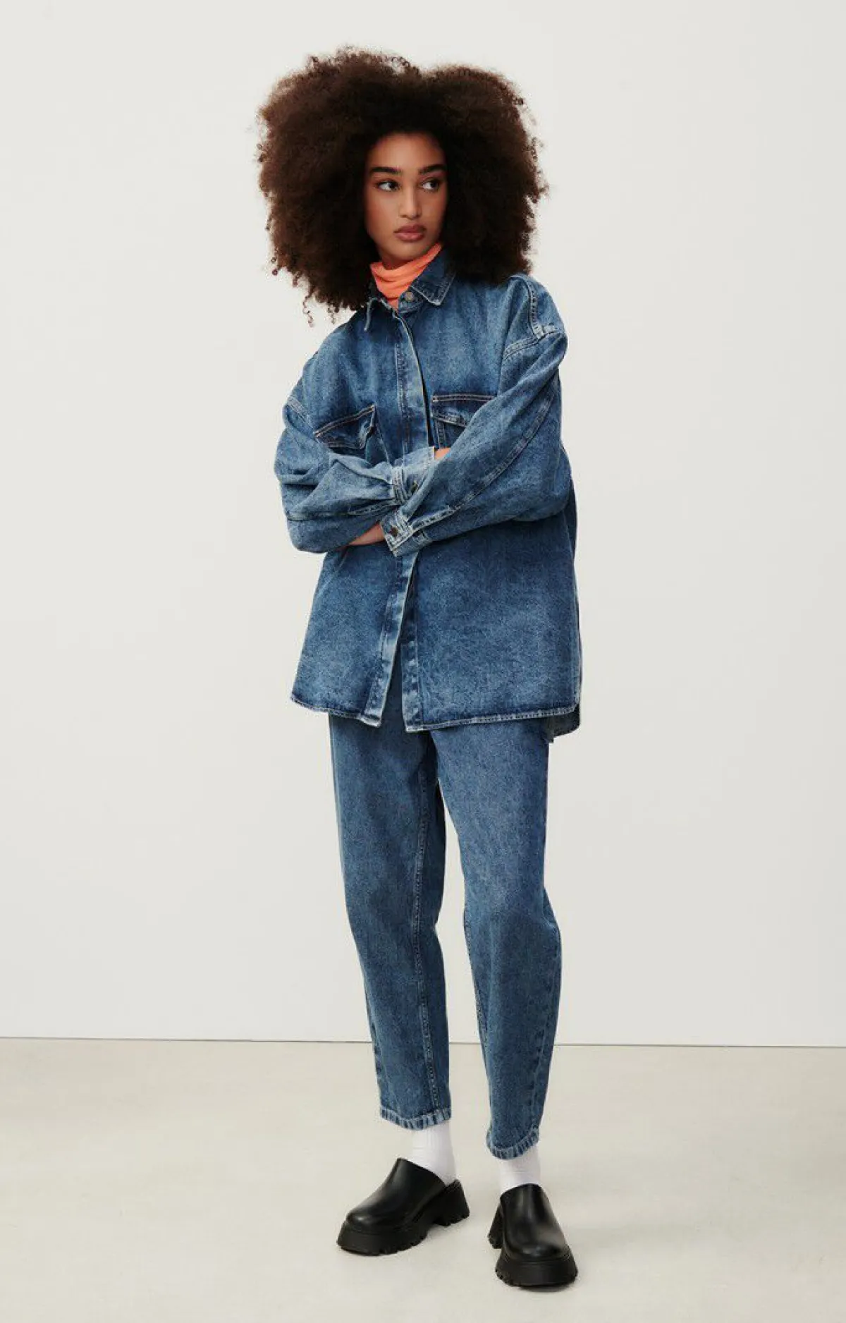 American Vintage Women'S Jeans Astury Stone Best Sale