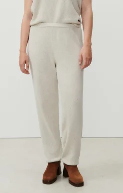 American Vintage Women'S Joggers Dozborow Ecru Melange Cheap