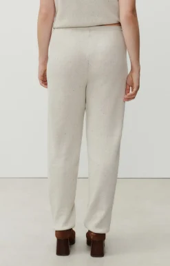 American Vintage Women'S Joggers Dozborow Ecru Melange Cheap
