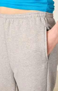 American Vintage Women'S Joggers Ganow Light Grey Melange Best Sale
