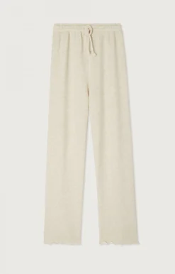 American Vintage Women'S Joggers Itonay Ecru Melange Shop