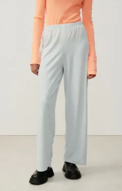 American Vintage Women'S Joggers Ukoz Baby Blue Melange Best