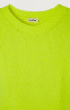 American Vintage Women'S Jumper Cikoya Neon Yellow Outlet