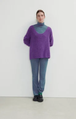 American Vintage Women'S Jumper Cikoya Purple Best