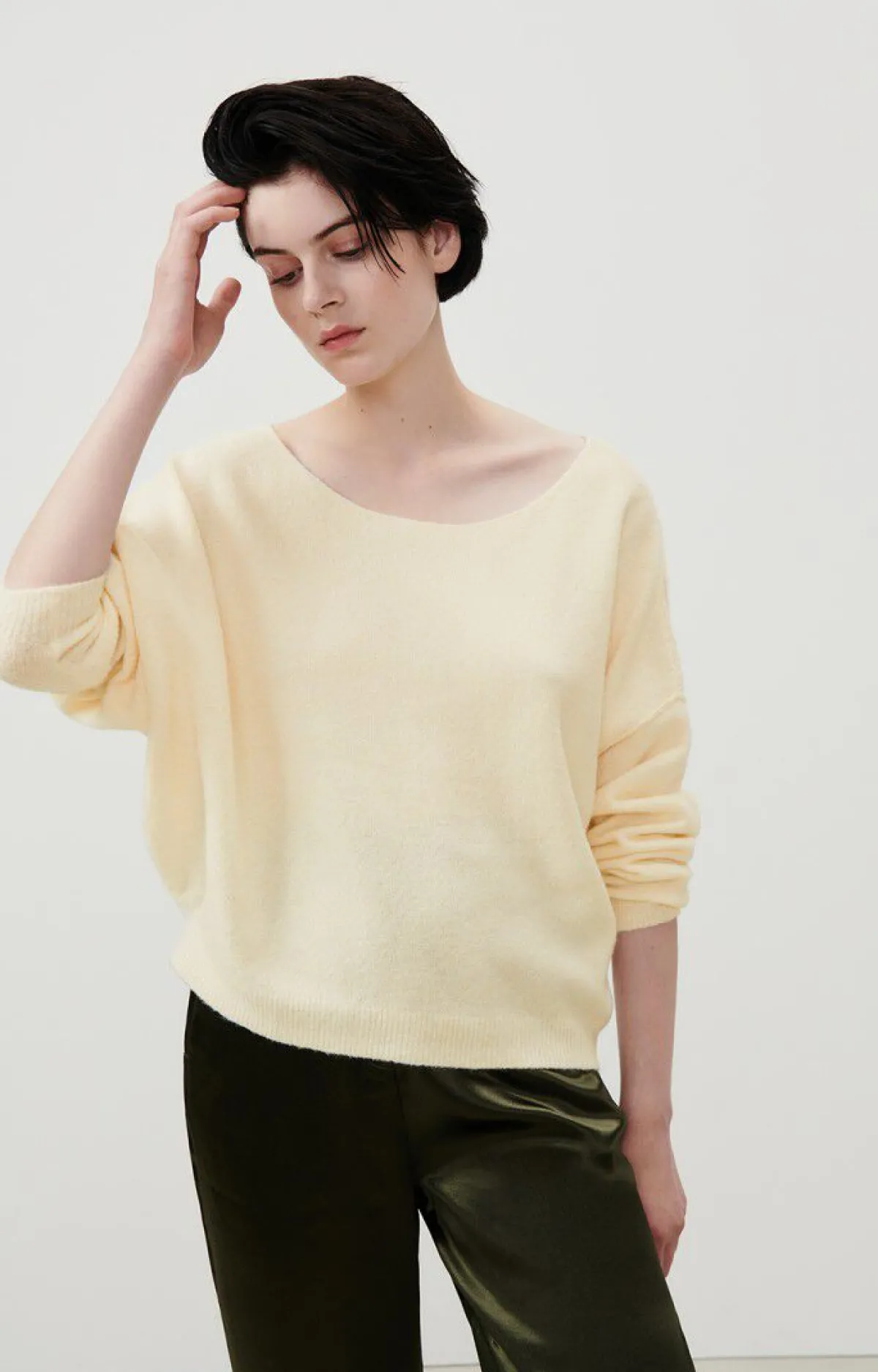 American Vintage Women'S Jumper Damsville Pannacotta Melange Sale