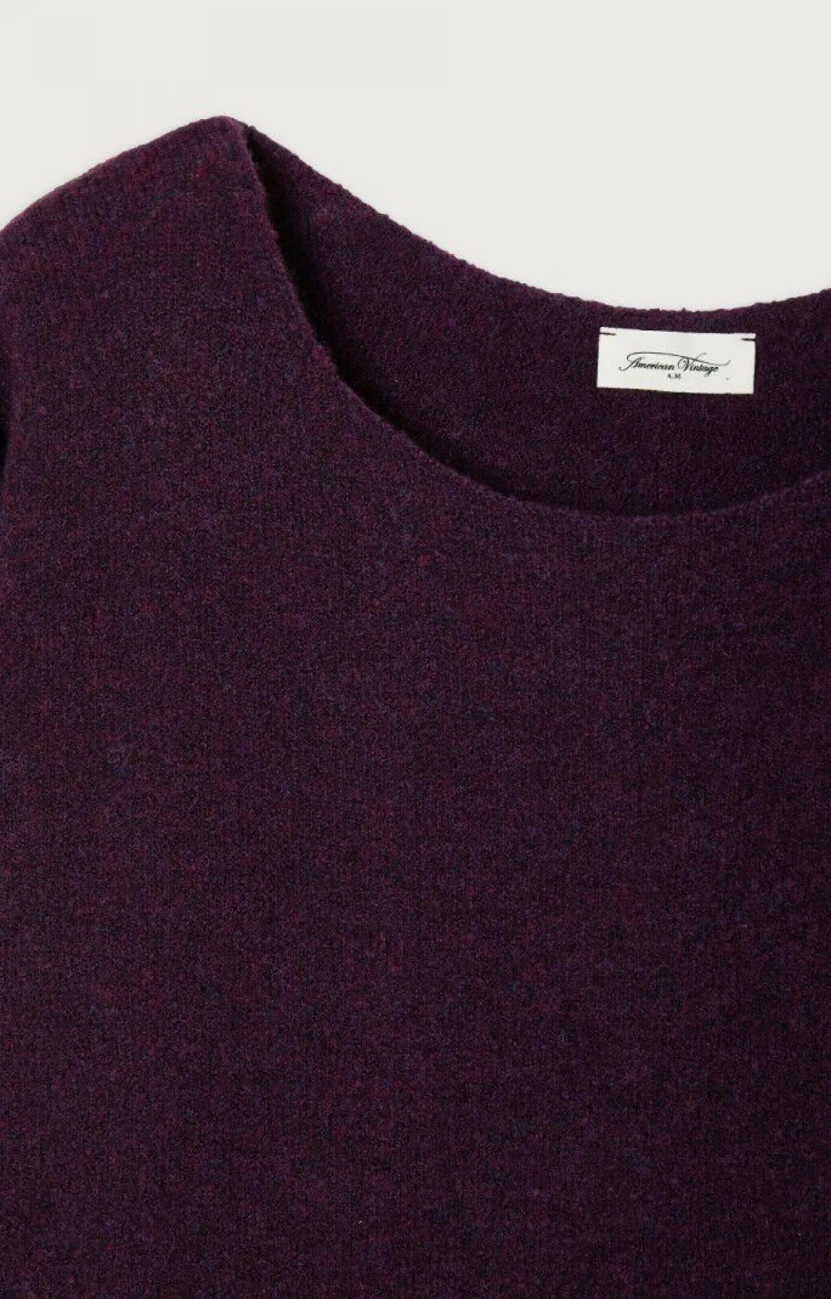 American Vintage Women'S Jumper Damsville Melange Black Moussaka Best Sale