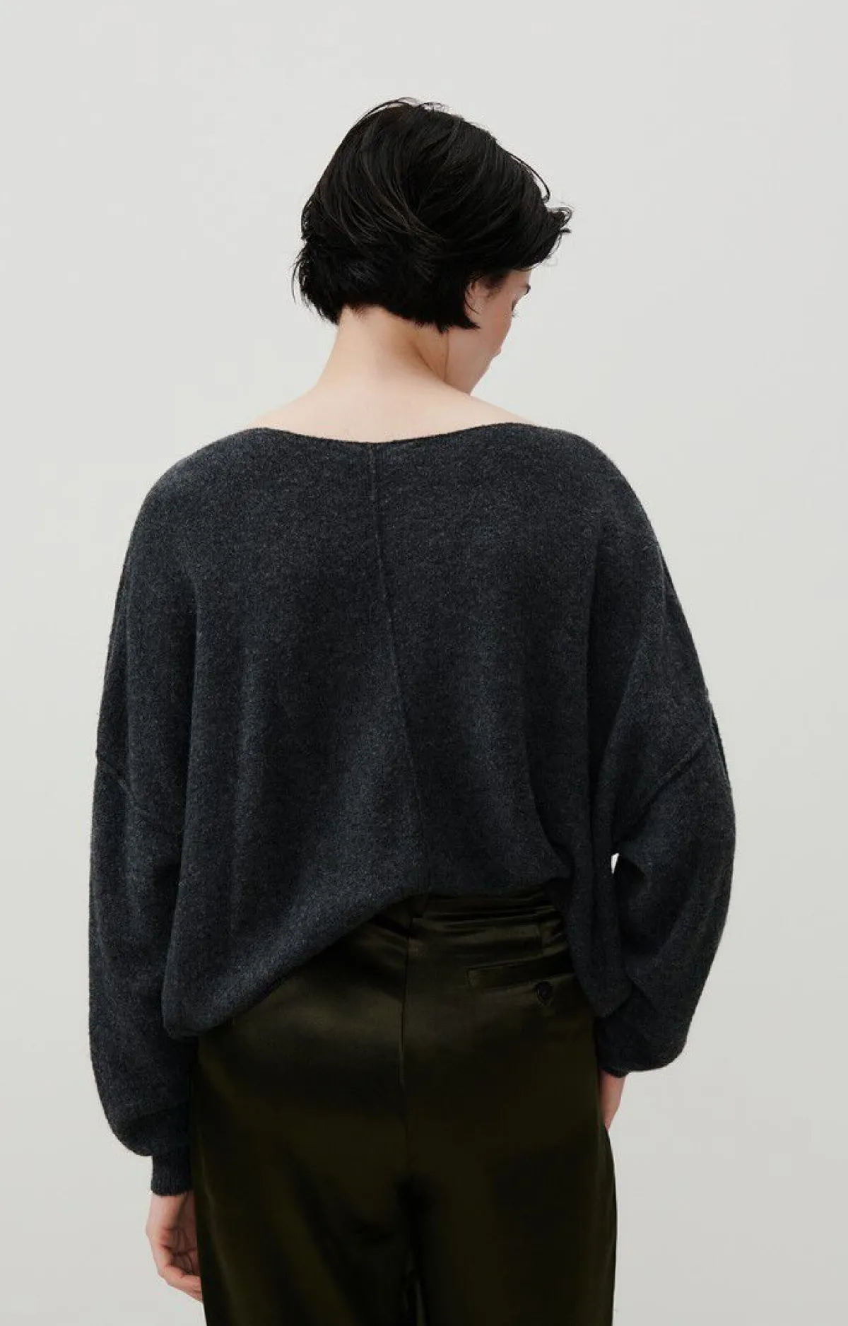 American Vintage Women'S Jumper Damsville Rain Melange Discount