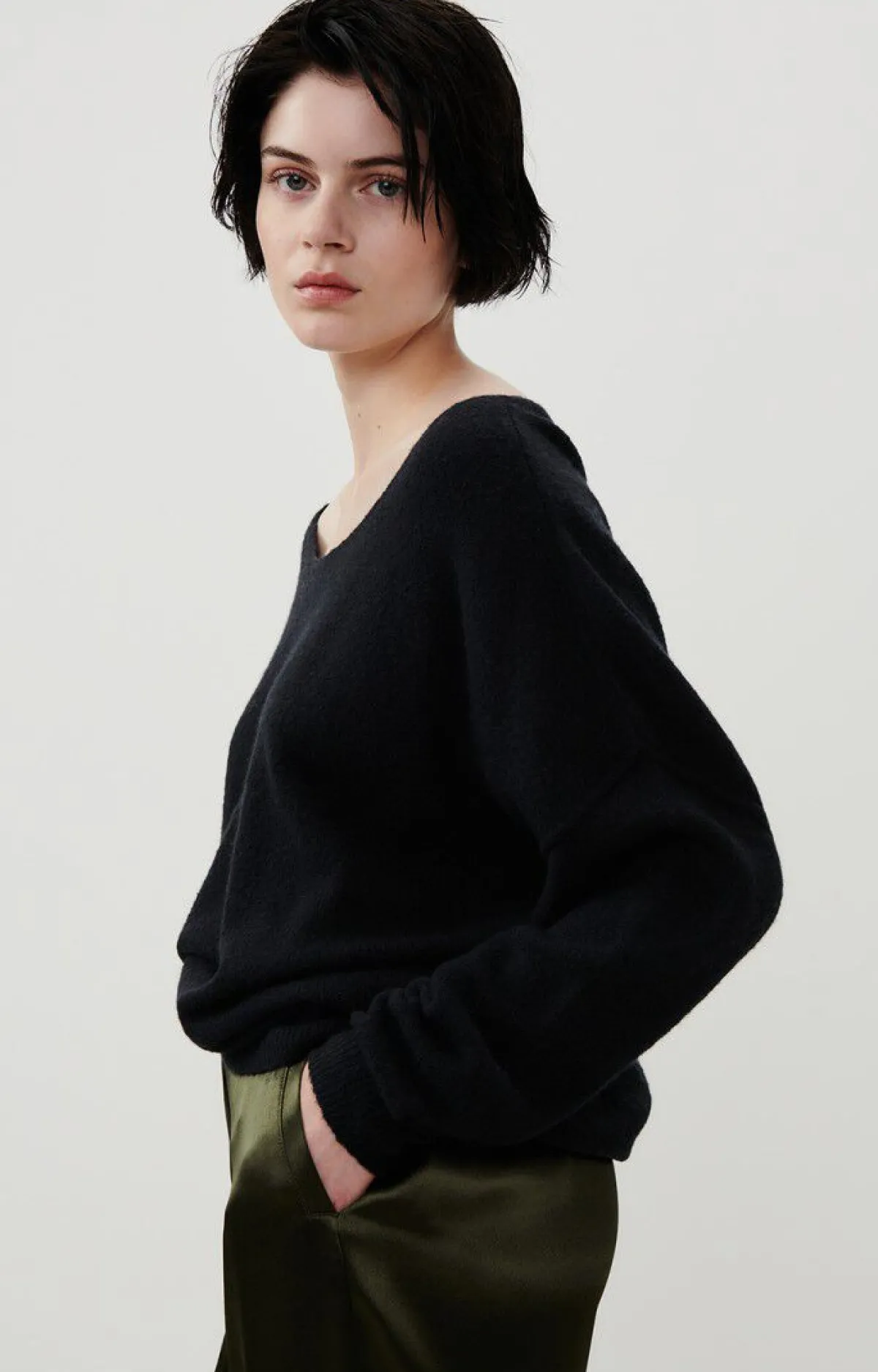 American Vintage Women'S Jumper Damsville Black Outlet