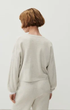 American Vintage Women'S Jumper Dozborow Ecru Melange Discount
