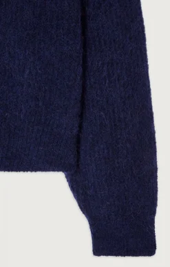 American Vintage Women'S Jumper East Navy Melange New