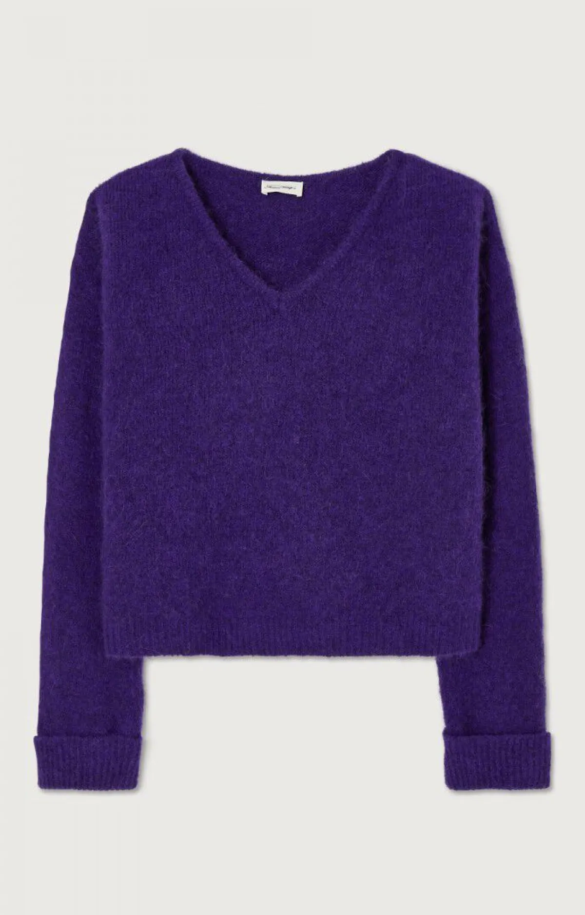 American Vintage Women'S Jumper East Melange Blackberry Online