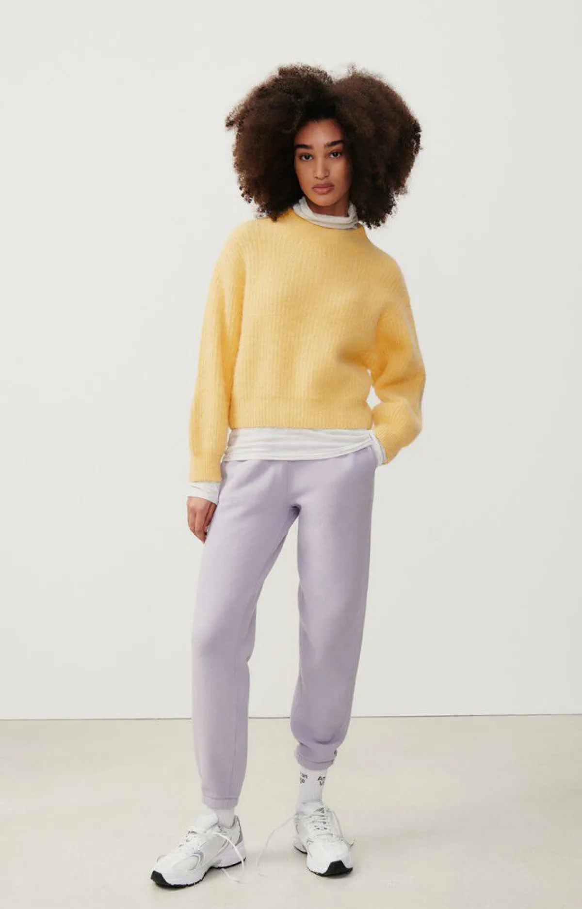 American Vintage Women'S Jumper East Melange Lemonade Fashion