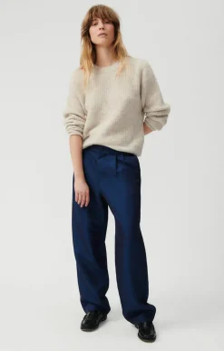 American Vintage Women'S Jumper East Powder Snow Melange Hot