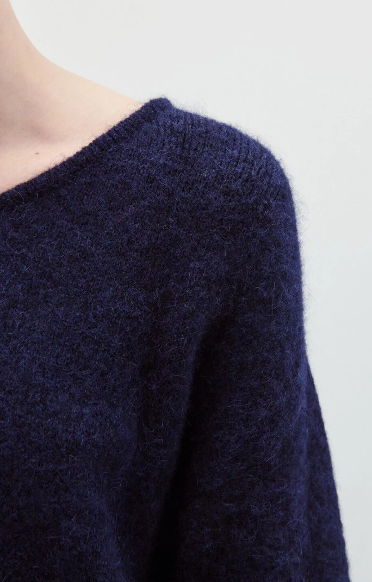 American Vintage Women'S Jumper East Navy Melange Shop